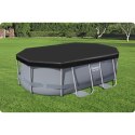Bestway Pokrywa do basenu stelażowego owalnego 300 x 200 x 84 cm Bestway 58424