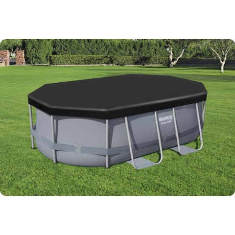 Bestway Pokrywa do basenu stelażowego owalnego 300 x 200 x 84 cm Bestway 58424 Bestway Pokrywa do basenu stelażowego owalnego 300 x 200 x 84 cm Bestway 58424