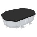 Bestway Pokrywa do basenu stelażowego owalnego 300 x 200 x 84 cm Bestway 58424