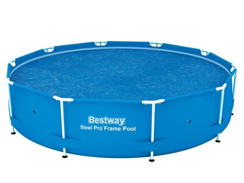 Bestway Pokrywa solarna do basenów stelażowych 305 cm Bestway 58241 Bestway Pokrywa solarna do basenów stelażowych 305 cm Bestway 58241