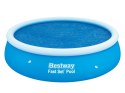 Bestway Pokrywa solarna do basenu 244 cm Bestway 58060