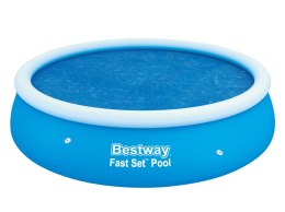 Bestway Pokrywa solarna do basenu 244 cm Bestway 58060