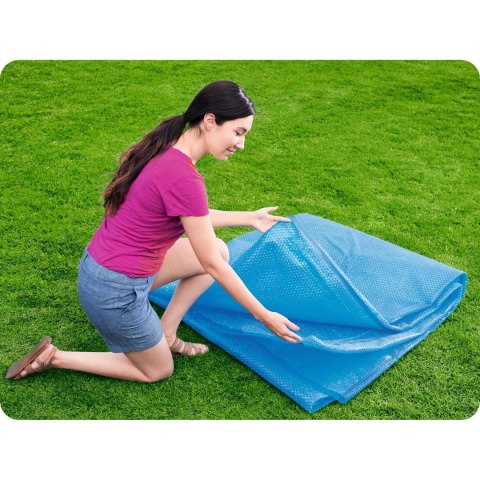 Bestway Pokrywa solarna do basenu stelaż 427 cm Bestway 58252 Bestway Pokrywa solarna do basenu stelaż 427 cm Bestway 58252