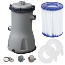 Bestway Pompa filtrująca do basenów 3028L/h Bestway 58386