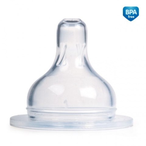 CANPOL 21/723 Smoczek do butelek szerokootworowych EasyStart silikon kaszka 1szt CANPOL 21/723 Smoczek do butelek szerokootworowych EasyStart silikon kaszka 1szt