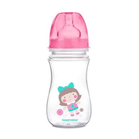 CANPOL 35/206 Butelka szeroka antykolkowa 240 ml PP Easy Start Toys CANPOL 35/206 Butelka szeroka antykolkowa 240 ml PP Easy Start Toys