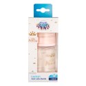 CANPOL 35/233 Butelka szeroka antykolkowa 120ml Easy Start Royal różowa CANPOL 35/233 Butelka szeroka antykolkowa 120ml Easy Start Royal różowa
