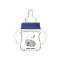 CANPOL 35/236 Butelka antykolkowa 120ml EasyStart Sleepy Koala niebieska