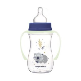 CANPOL 35/237 Butelka antykolkowa 240ml EasyStart Sleepy Koala niebieska