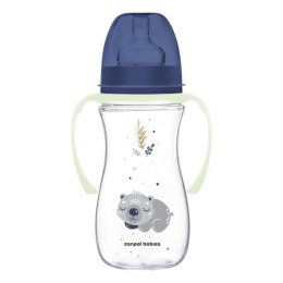CANPOL 35/238 Butelka antykolkowa 300ml EasyStart Sleepy Koala niebieska