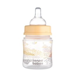 CANPOL 35/242 Butelka antykolkowa EasyStart 120ml MOUNTAINS beige
