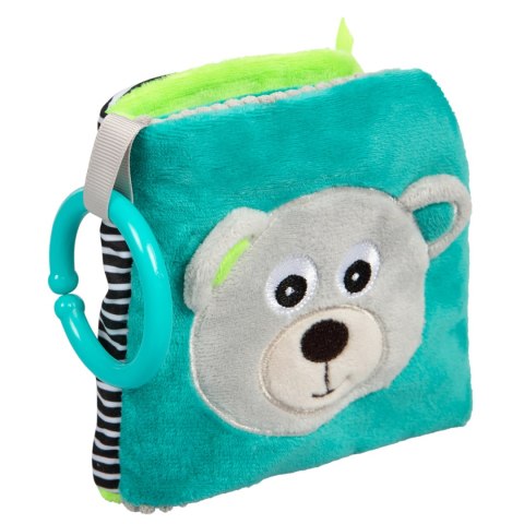 CANPOL 68/075 Pluszowa książeczka edukacyjna Bears grey* CANPOL 68/075 Pluszowa książeczka edukacyjna Bears grey*