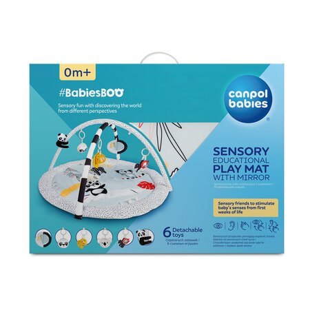 CANPOL 68/092 Sensoryczna mata edukacyjna z lusterkiem BabiesBoo CANPOL 68/092 Sensoryczna mata edukacyjna z lusterkiem BabiesBoo