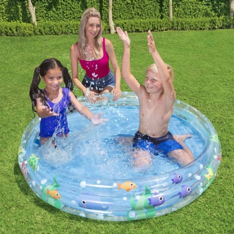 Bestway Basen dmuchany Głębiny 152 x 30 cm Bestway 51004 Bestway Basen dmuchany Głębiny 152 x 30 cm Bestway 51004
