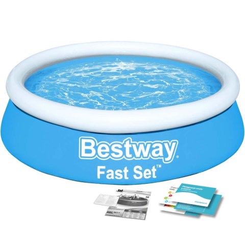 Bestway Basen ogrodowy rozporowy 183 x 51 cm Bestway 57392 Bestway Basen ogrodowy rozporowy 183 x 51 cm Bestway 57392