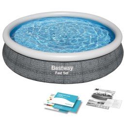 Bestway Basen ogrodowy rozporowy 366 x 76 cm 4w1 Bestway 57443