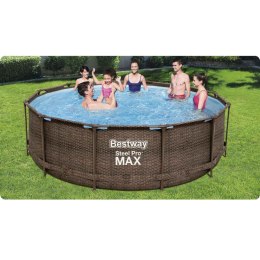 Bestway Basen ogrodowy stelażowy 366 x 100 cm 10w1 Bestway 56709