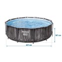 Bestway Basen ogrodowy stelażowy 427 x 107 cm 11w1 Bestway 5614Z