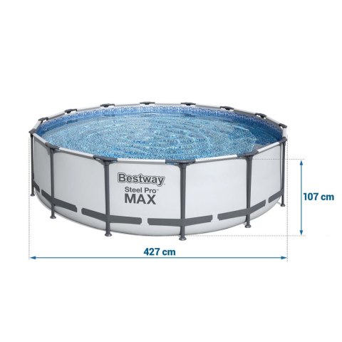 Bestway Basen ogrodowy stelażowy 427 x 107 cm 11w1 Bestway 56950 Bestway Basen ogrodowy stelażowy 427 x 107 cm 11w1 Bestway 56950