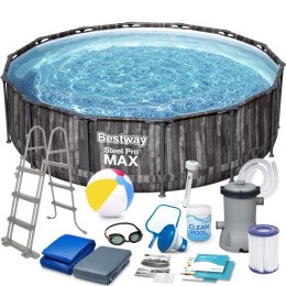 Bestway Basen ogrodowy stelażowy 427 x 107 cm 17w1 Bestway 5614Z