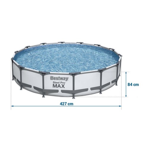 Bestway Basen ogrodowy stelażowy 427 x 84 cm 17w1 Bestway 56595 Bestway Basen ogrodowy stelażowy 427 x 84 cm 17w1 Bestway 56595