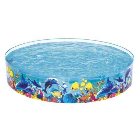Bestway Basen rozporowy dla dzieci rybki 244x46cm Bestway 55031 Bestway Basen rozporowy dla dzieci rybki 244x46cm Bestway 55031