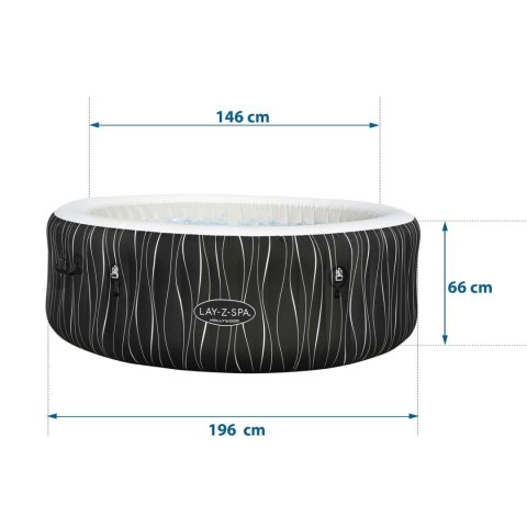 Bestway Dmuchane SPA Lay-Z Hollywood 6 osobowe Bestway 60059 Bestway Dmuchane SPA Lay-Z Hollywood 6 osobowe Bestway 60059