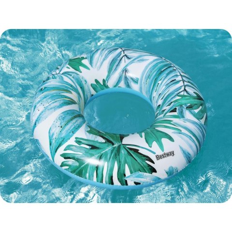Bestway Koło do pływania 119cm Bestway 36237 różowy Bestway Koło do pływania 119cm Bestway 36237 różowy