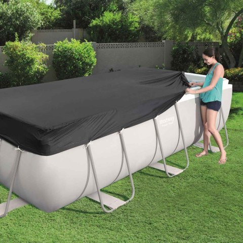 Bestway Pokrywa do basenu stelażowego 396 x 172 cm Bestway 58232 Bestway Pokrywa do basenu stelażowego 396 x 172 cm Bestway 58232
