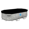 Bestway Pokrywa do basenu stelażowego owalnego 427 x 250 x 100 cm Bestway 58425