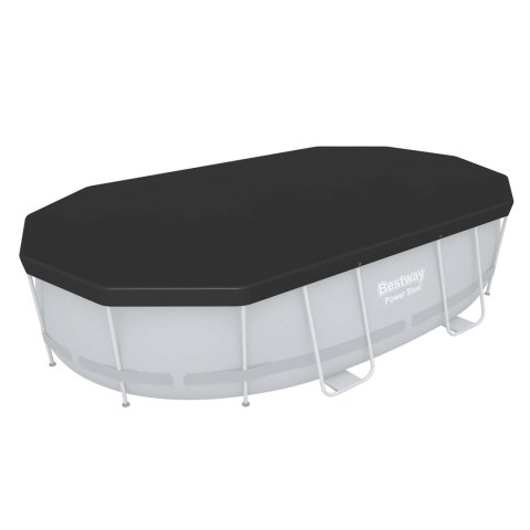 Bestway Pokrywa do basenu stelażowego owalnego 427 x 250 x 100 cm Bestway 58425 Bestway Pokrywa do basenu stelażowego owalnego 427 x 250 x 100 cm Bestway 58425