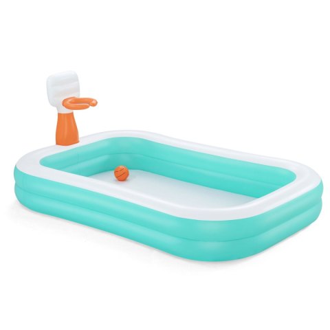 Bestway Basen dmuchany Dunk'N Splash 251 x 168 x 102 cm Bestway 54445 Bestway Basen dmuchany Dunk'N Splash 251 x 168 x 102 cm Bestway 54445