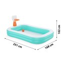 Bestway Basen dmuchany Dunk'N Splash 251 x 168 x 102 cm Bestway 54445 Bestway Basen dmuchany Dunk'N Splash 251 x 168 x 102 cm Bestway 54445