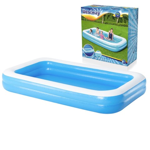 Bestway Basen dmuchany rodzinny 305 x 183 x 46 cm Bestway 54150 Bestway Basen dmuchany rodzinny 305 x 183 x 46 cm Bestway 54150