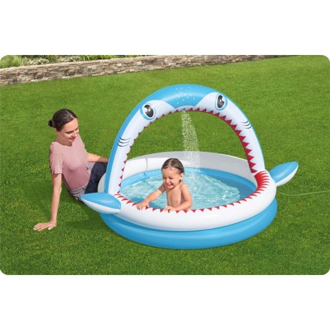 Bestway Basen dmuchany ze zraszaczem 163 x 127 x 92 cm Bestway 53157 Bestway Basen dmuchany ze zraszaczem 163 x 127 x 92 cm Bestway 53157