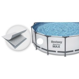Bestway Basen ogrodowy stelażowy 366 x 122 cm 18w1 Bestway 56420 + maszynka do baniek GRATIS