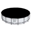 Bestway Basen ogrodowy stelażowy 366 x 122 cm 18w1 Bestway 56420 + maszynka do baniek GRATIS