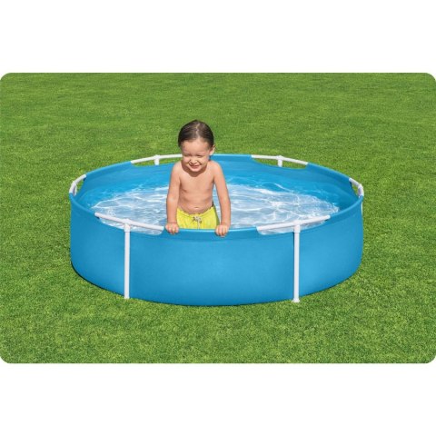 Bestway Basen stelażowy okrągły dla dziecka 152 x 38 cm Bestway 56283 Bestway Basen stelażowy okrągły dla dziecka 152 x 38 cm Bestway 56283