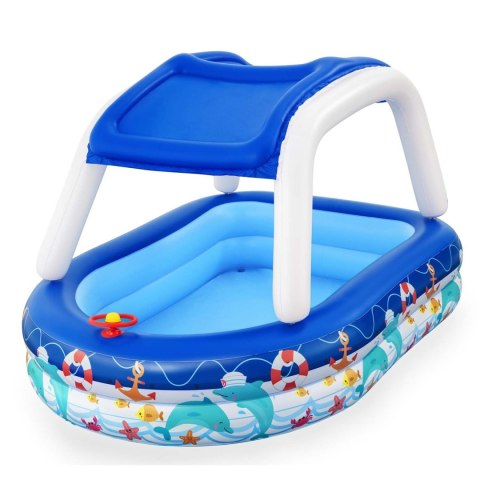 Bestway Basenik dla dzieci z daszkiem 213 x 155 x 132 cm Bestway 54370 Bestway Basenik dla dzieci z daszkiem 213 x 155 x 132 cm Bestway 54370