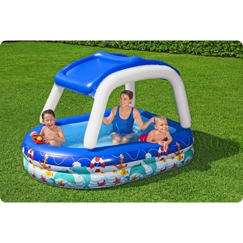 Bestway Basenik dla dzieci z daszkiem 213 x 155 x 132 cm Bestway 54370 Bestway Basenik dla dzieci z daszkiem 213 x 155 x 132 cm Bestway 54370