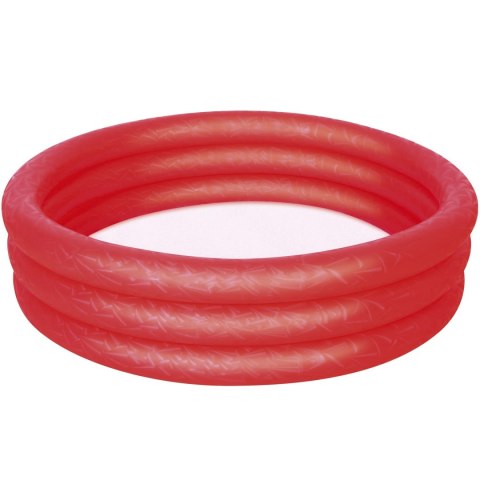Bestway Basenik dmuchany 122 x 25 cm Bestway 51025 - czerwony Bestway Basenik dmuchany 122 x 25 cm Bestway 51025 - czerwony