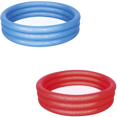 Bestway Basenik dmuchany 122 x 25 cm Bestway 51025 - czerwony Bestway Basenik dmuchany 122 x 25 cm Bestway 51025 - czerwony
