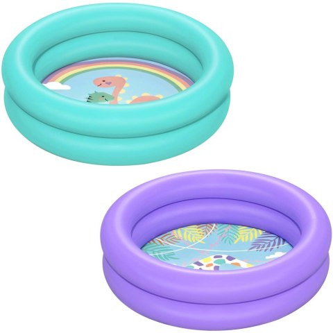 Bestway Basenik dmuchany 61 x 15 cm Bestway 51061 - filetowy Bestway Basenik dmuchany 61 x 15 cm Bestway 51061 - filetowy
