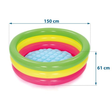 Bestway Basenik dmuchany 70 x 24 cm Bestway 51128 Bestway Basenik dmuchany 70 x 24 cm Bestway 51128