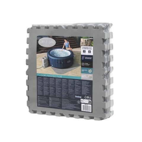 Bestway Mata piankowa pod SPA puzzle 50 x 50 cm 16 szt Bestway 60334 Bestway Mata piankowa pod SPA puzzle 50 x 50 cm 16 szt Bestway 60334