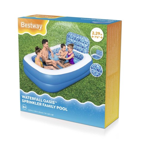 Bestway Basen dmuchany rodzinny 229 x 152 x 96 cm Bestway 54451 Bestway Basen dmuchany rodzinny 229 x 152 x 96 cm Bestway 54451