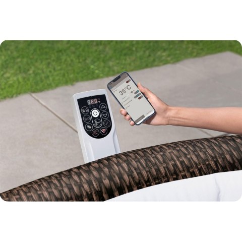 Bestway Dmuchane SPA Lay-Z Bali Brown 7 osobowe Bestway 6001P Bestway Dmuchane SPA Lay-Z Bali Brown 7 osobowe Bestway 6001P