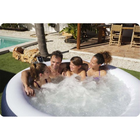 Bestway Dmuchane SPA Lay-Z Miami Blue 4 osobowe Bestway 6001C Bestway Dmuchane SPA Lay-Z Miami Blue 4 osobowe Bestway 6001C