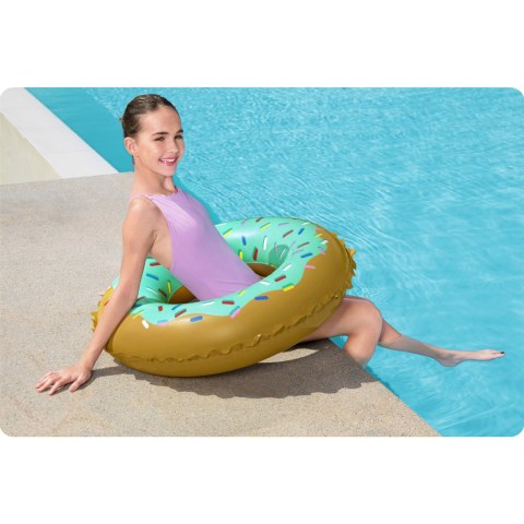 Bestway Koło do pływania Donut 91 cm Bestway 36300 Bestway Koło do pływania Donut 91 cm Bestway 36300