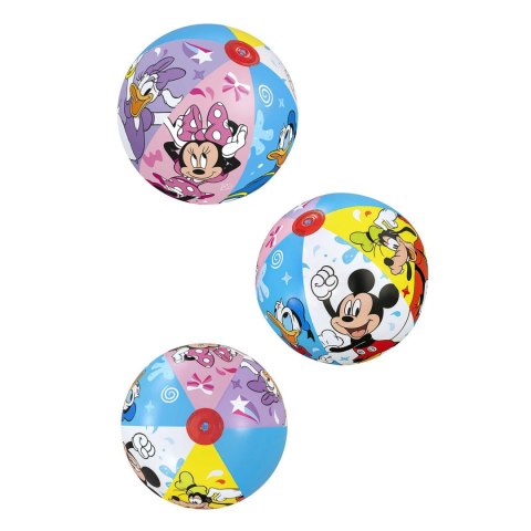 Bestway Piłka plażowa dla dzieci 51 cm Mickey i Przyjaciele Bestway 91098 Bestway Piłka plażowa dla dzieci 51 cm Mickey i Przyjaciele Bestway 91098